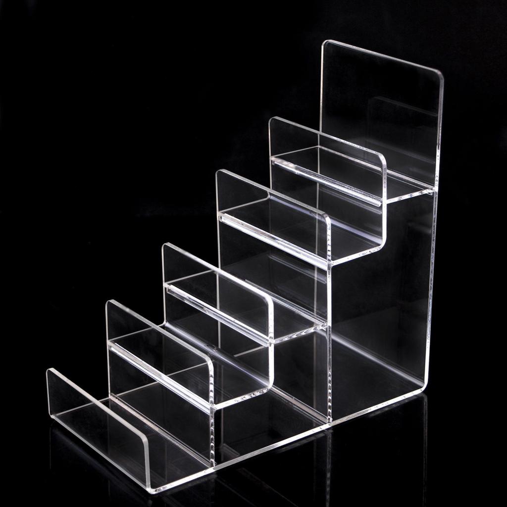 Transparent Acrylic Multi-Layer Wallet, Sunglasses & Jewelry Display Stand