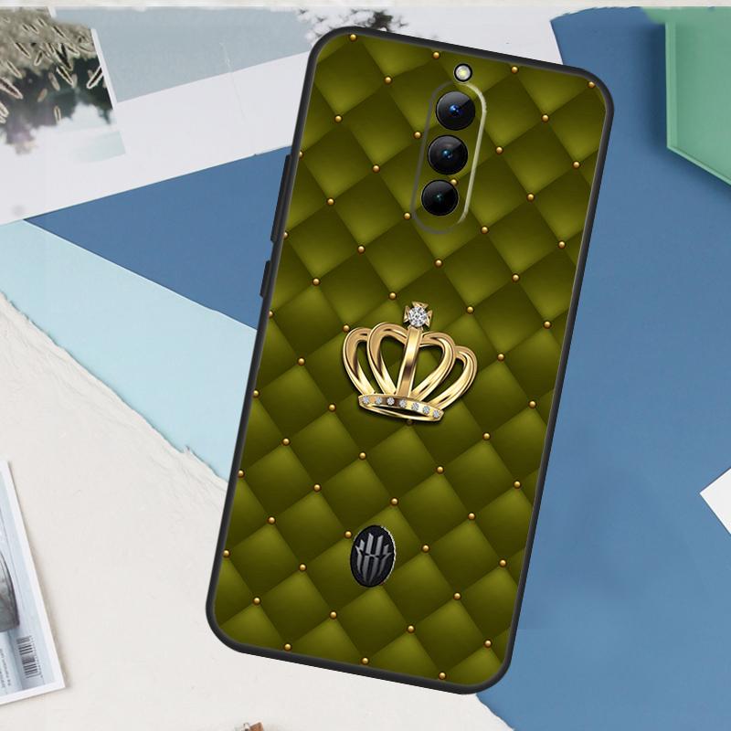 Quilted Texture Sofa Pattern Crown For Nubia Red Magic 10 Pro Plus 6 7 6S 7S Pro 5G 6R Case For RedMagic 8S 9S 9 8 Pro Plus