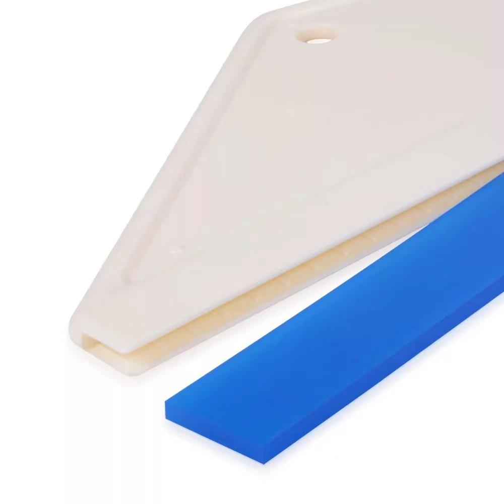 4pcs  Vinyl Car Cleaner Snow Water Wiper Blade Rubber Squeegee Car Wrap/Tint Tools Window Car Wash Cleaning Tool Scraper