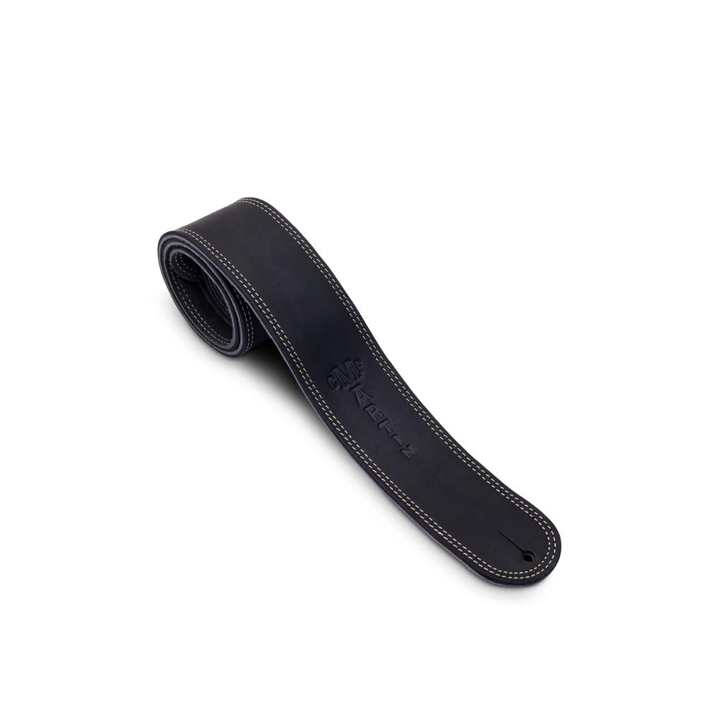 martin Ball Glove Leather Straps Black 18A0013 Martin Ball Glove Leather Guitar Strap Black Double Logo – Soft, Worn-in Feel, Stitching, C.F.