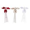 Artificial Glitter Birds Christmas Tree Ornament Realistic Long Tail Hummingbird With Faux