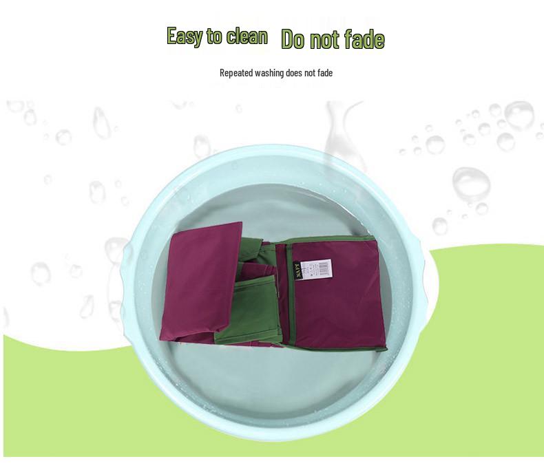 Eco-Friendly Waterproof Foldable Shoulder Shopping Bag - Large Capacity