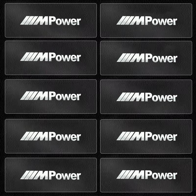 CTCE1 10/5/2Pcs Metal Car Audio Decoration Sticker Auto Badge Decal  For BMW 1 3 5 7 Series M F01 F20 F10 F13 E46 E52 E53 E60 E93 G20