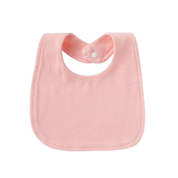 Newborn Baby Bibs Pure Cotton Double Layer Drool Bibs High Absorbency Burp Cloths For Infants Toddlers Soft Skin Friendly