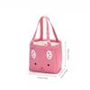 Picnic Cooler Lunch Box - Functional Drawstring Portable Insulated Canvas Lunch Bag, Thermal Food Bag for Women Kid