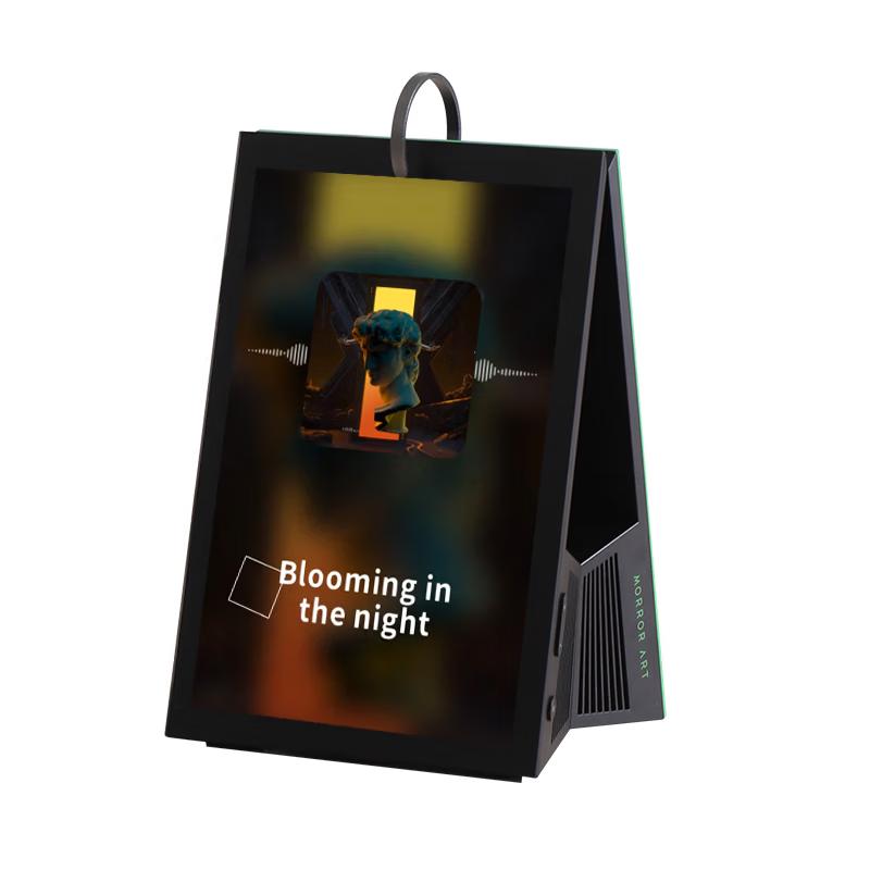 

MORRORART Y1 Smart Lyric Display Speaker & Digital Photo Frame CN plug (adapter included)