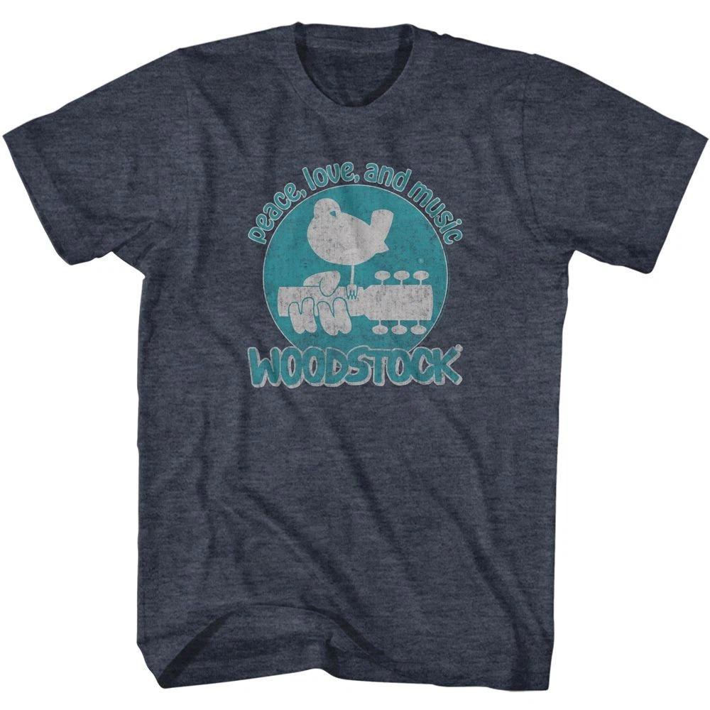 Woodstock - Peace Love & Music - Short Sleeve -  - Children s T-shirt 100