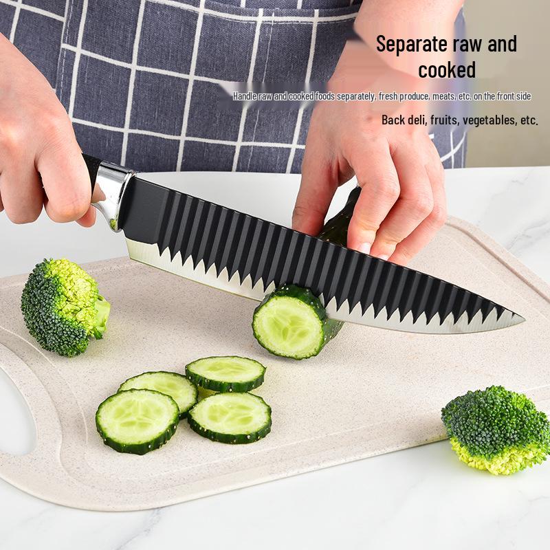 Eco-Friendly Wheat Straw Cutting Board – Food Grade, Portable, Perfect for Baby Food, Fruits, and Vegetables.