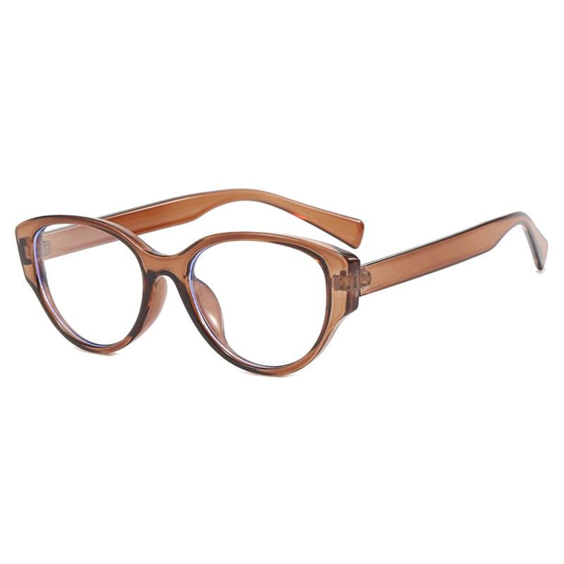 2024 Neue Damenbrillenfassung Cat-Eye Marken-Designer Computerbrille