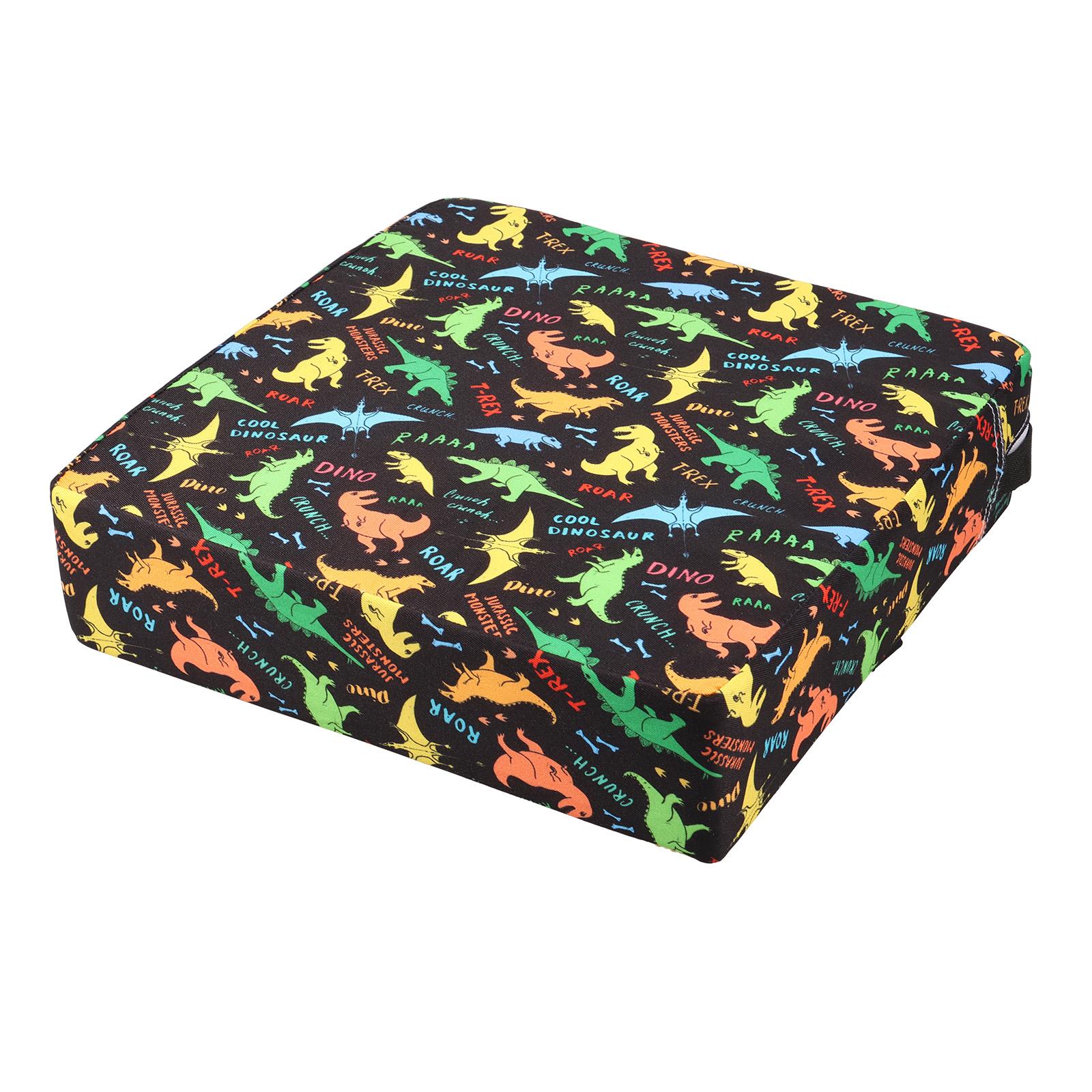 

Children Kids Increased Booster Seat Cushion Pad Pillow Baby Dining High Chair Booster Seat Cushions Adjustable Safety Cushions чёрный