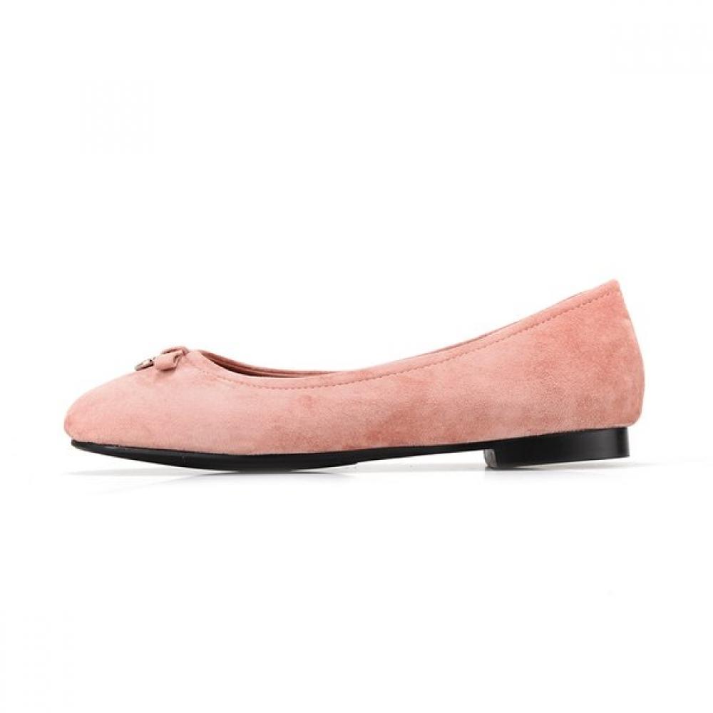 Barbara Lambskin Suede Ribbon Flat 1cm Bbh533pk