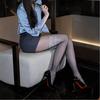 Meia-calça Feminina Oleosa Brilhante - Anti-Puxões, Collants Justos Sedosos