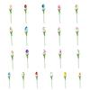 Künstliche Blumen, pflegeleicht, realistisch, lebendig, für Hochzeiten, künstliche Tulpen, Wohnzimmer
