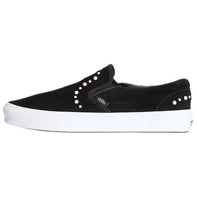 Klasyczne wsuwane sneakersy z perłami - Czarne Damskie Sneakersy Perły-Czarne VN000ED2BLA