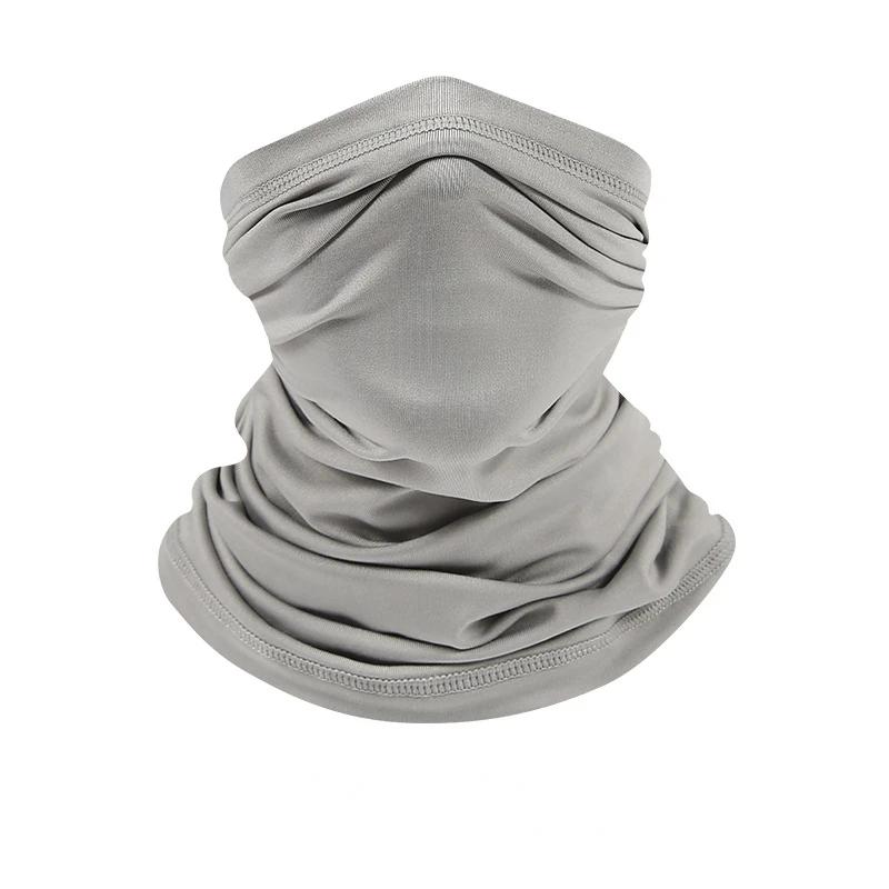 2025 New Outdoor Ice Silk Sun Protection Bib Spring and Summer Motorcycle Neck Cover Sports Magic Bandana Riding Mask Full Face