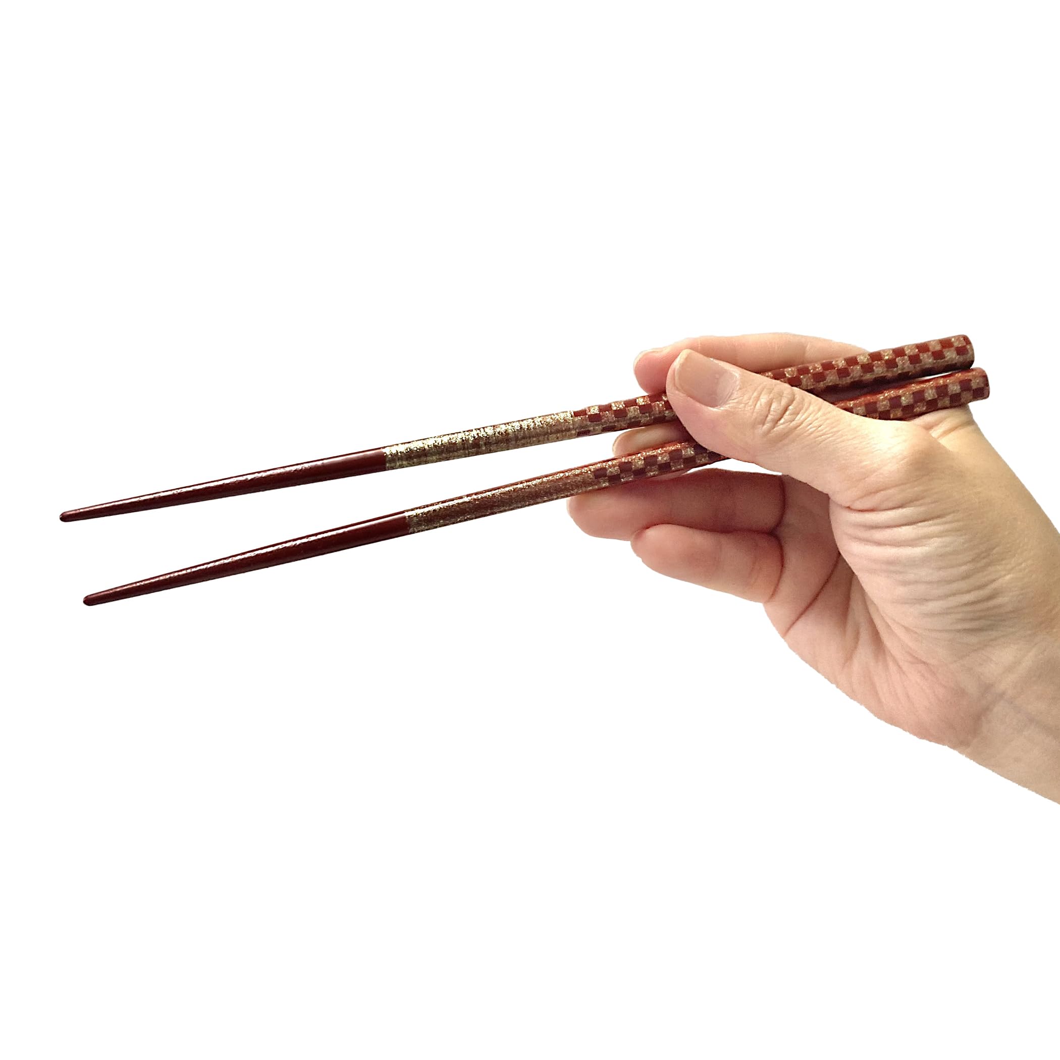 

Made in Japan from natural modern chopsticks with a dust checkered size Dishwasher-safe chopsticks, Wagokoro wood. High-quality, Japanese-style чёрный