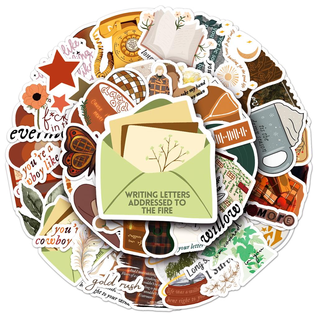 Fun Sticker Pack For Water Bottles, Luggage, Laptop, And Phone Case Decoratio