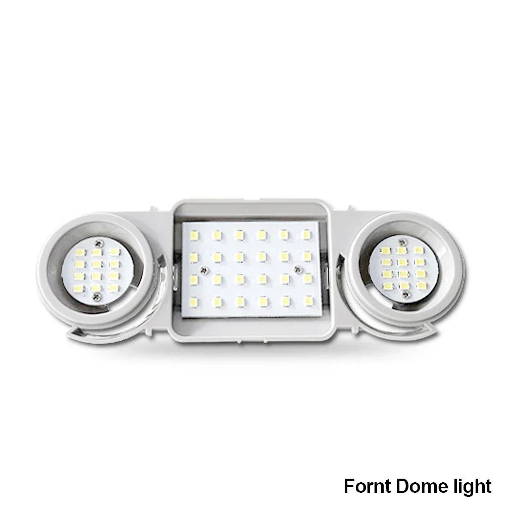 12V Car Dome Reading Light LED Interior Lamp Accessories For Volkswagen VW Passat B6 B5 B7 CC Golf 4 5 6 Seat Leon Skoda Octavia