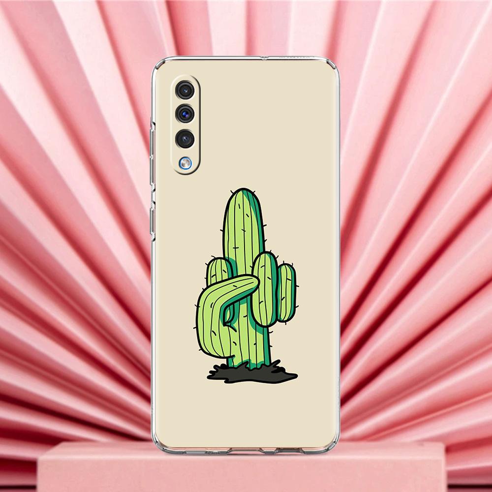 Phone Case For Samsung A56 A36 A26 A24 A16 A14 A12 A32 A50 A70 A20E A22 A40 A34 A54 A42 A52 5G A04s A06 Cover Cute Middle Finger