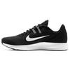 Downshifter 9 Woven Durable Low-Top Kids Running Shoes Kids Sneaker Black White AR4135-002