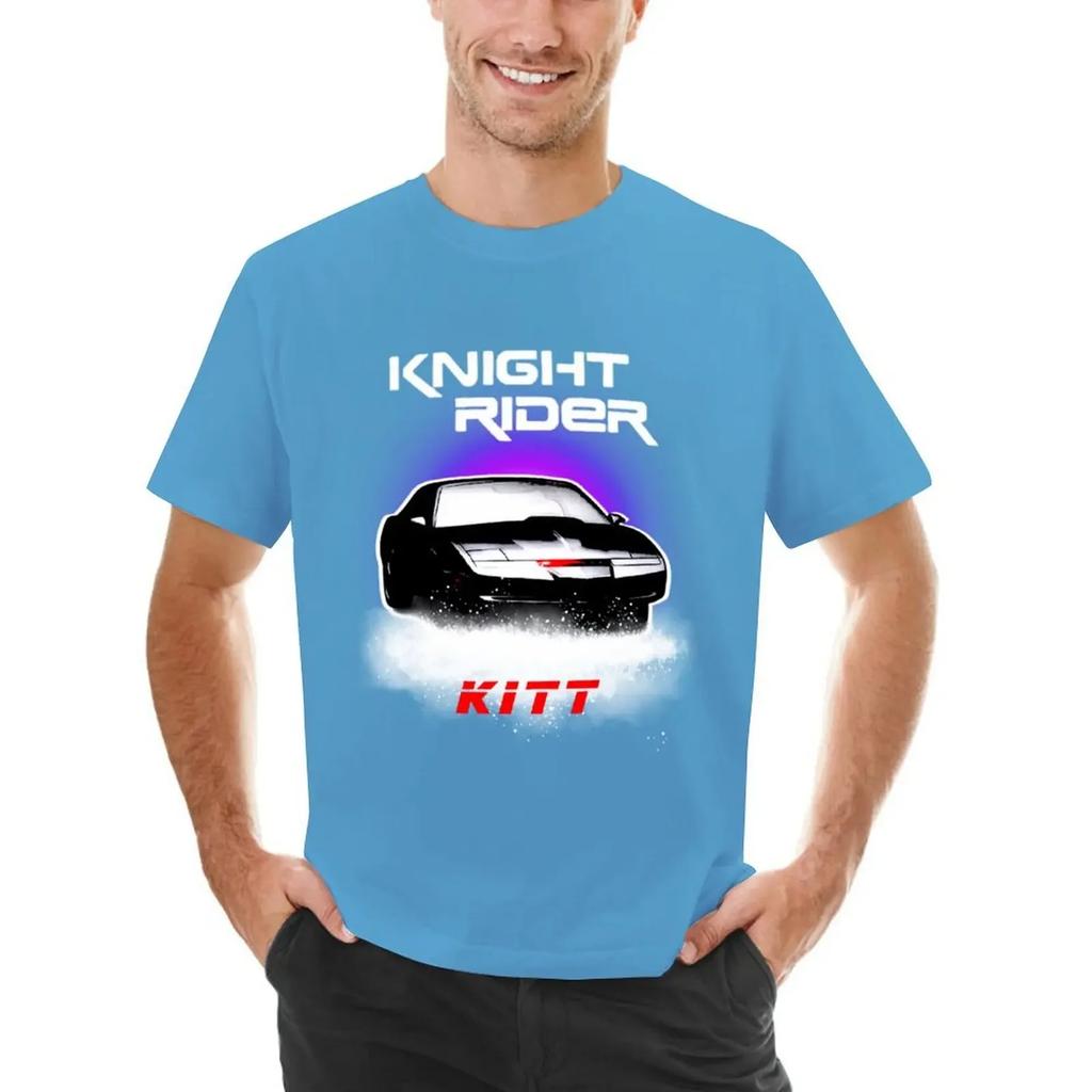 K2000, Knight Rider T-Shirt Anime Kleidung Jungen Weißes Tuch Kleidung
