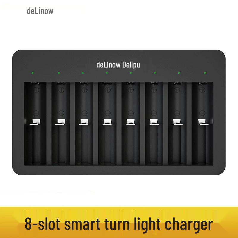 Delipow 18650 12775mWh High-Capacity Lithium Battery for High-Power Flashlights