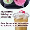 Disposable Plastic Transparent PET Milk Tea Cold Drink Coffee Cup Is Convenient Practical Exquisite Heat-resistant  Daily Life
