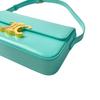 Used CELINEShoulder Bag Emerald green leather Women