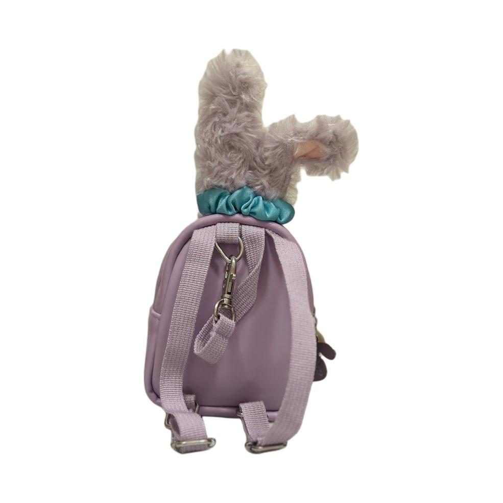 New Disney PU Small Hanging Bag, One Shoulder Crossbody Coin Purse Regular Women's Purple 400051333216