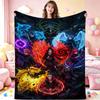 Naruto'S Ninja Way Anime Cartoon Flannel Blanket Skinfriendly Warm Fleece Blanket For Living Room Air Conditioner Room Home Party Decor Christmas Gift