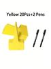 20pcs T-Type Plant Labels with a Gel Pen, Waterproof Plastic Plant Tags Nursery Garden Markers