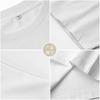 Cotton Short, Wide, Short Sleeved High-quality Off Shoulder Loose Round Neck T-shirt for Men
