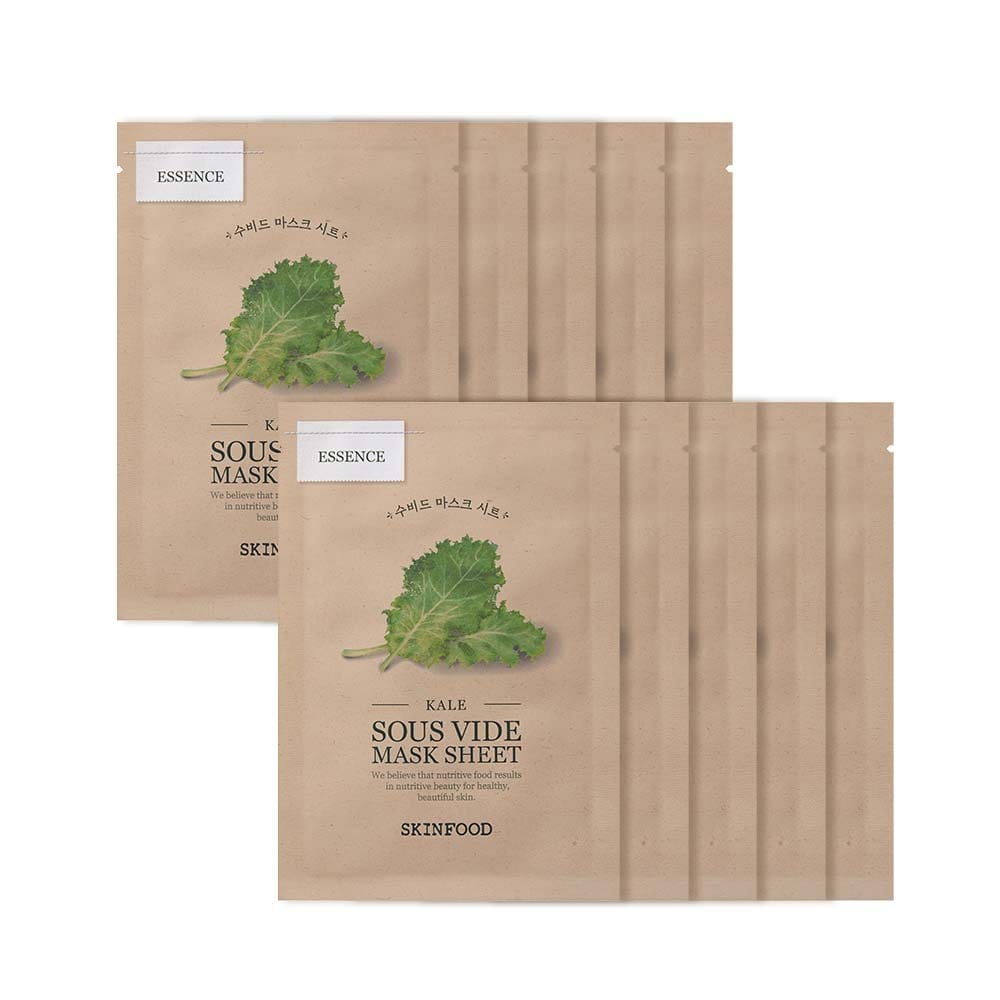

[Skinfood] Sous Vide Mask Sheet Kale 10 sheets