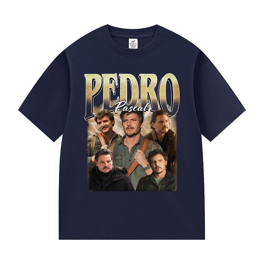 90s Pedro Pascal Vintage Graphic T Shirt Unisexs Women Harajuku Fashion Summer Tshirt Casual Cotton Oversized Tshirt Streetwear
