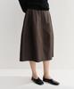 EAAH Liv Volume Cotton Skirt (Deep Brown)
