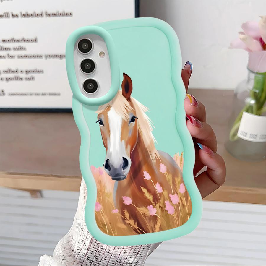 Cool Horse Soft Phone Cover Case for Samsung Galaxy A52 A21s A16 A14 A13 A15 A11 A12 A22 A03 A23 A53 A04 A33 A05 A06