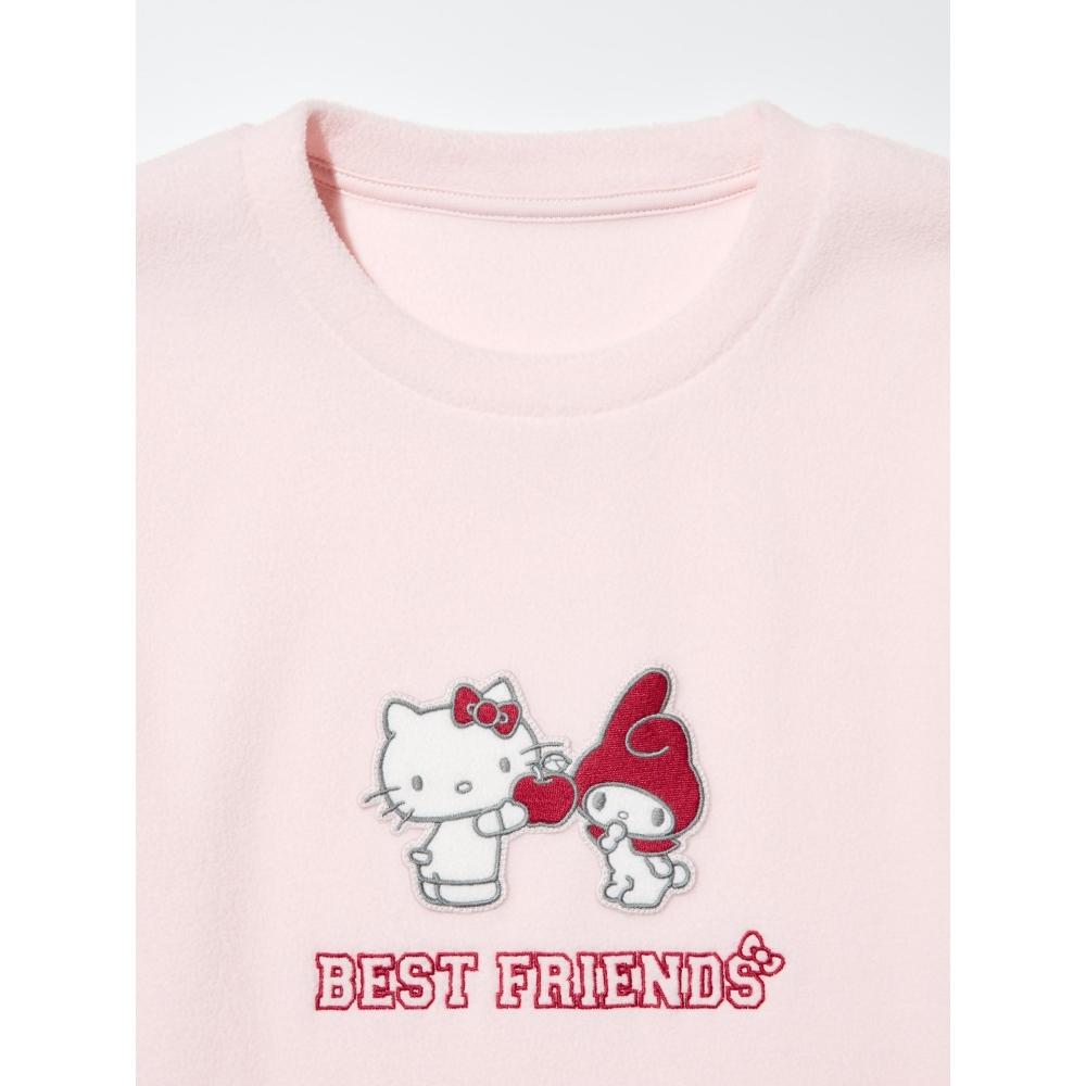Uniqlo Girls Sanrio Fleece Set B