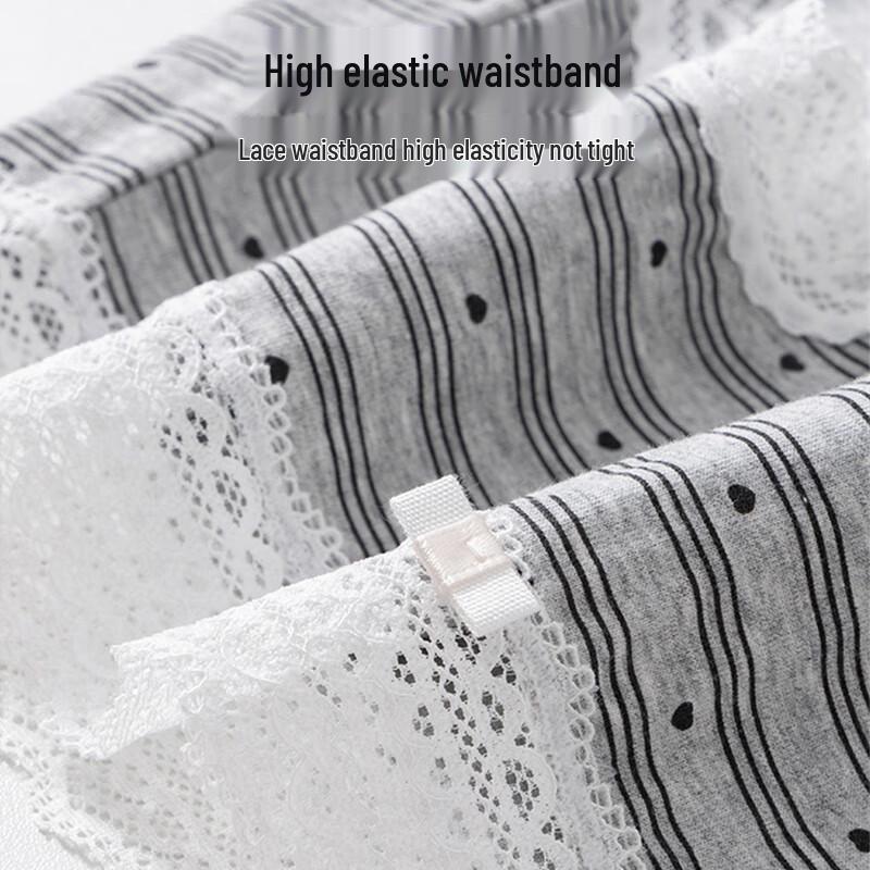 Cosmo Lady Women's Lace Antibacterial Silk Briefs