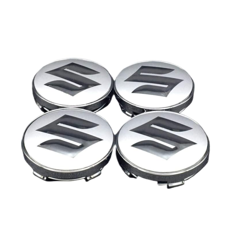 Накладка на центральное отверстие диска Suzuki Колпачок ступицы Колесо 60mm серебряный