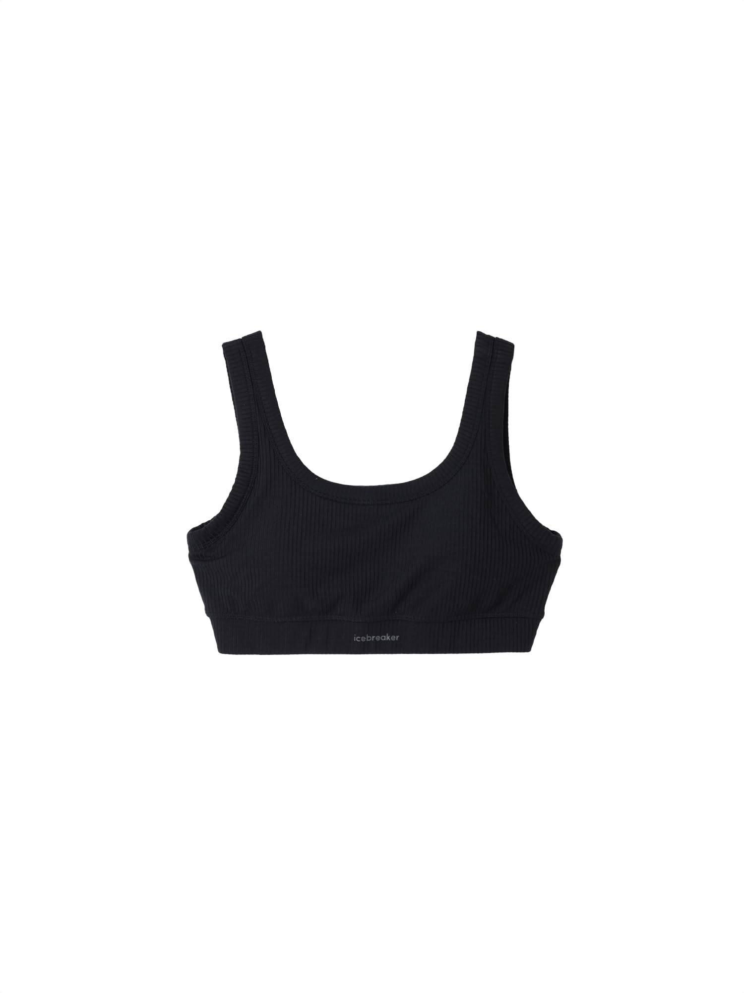 

Женский бюстгальтер Icebreaker W Merino Blend Rib S, черный, чёрный