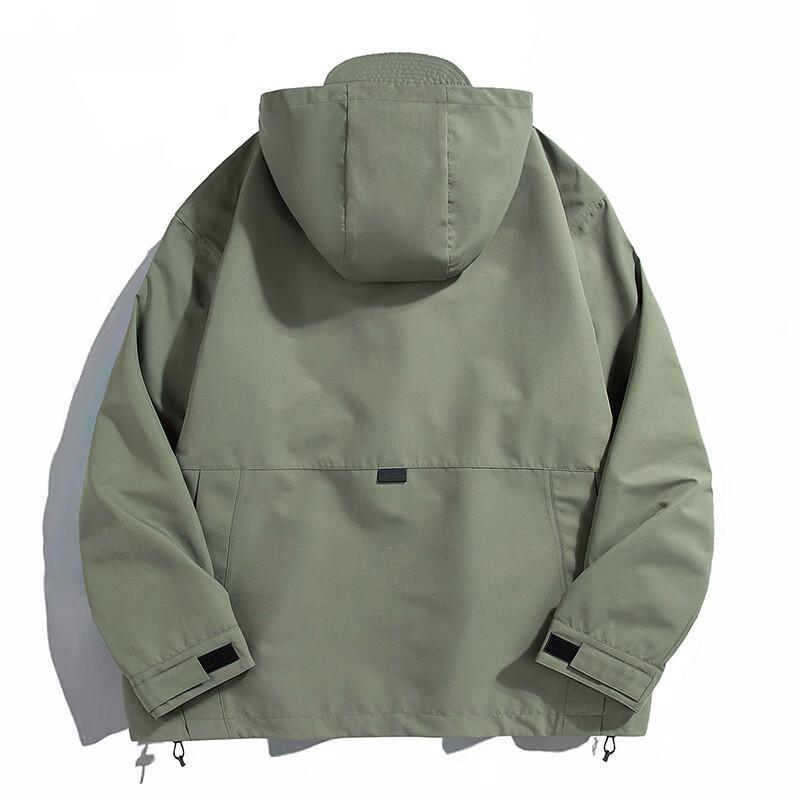 Men's Regular Fit Hooded Casual Jacket FMQS2363