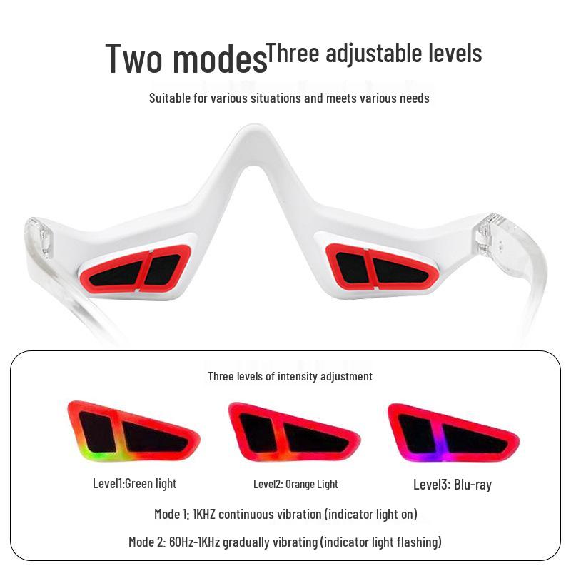 Multifunctional LED Red Light Eye Massager and Beauty Device