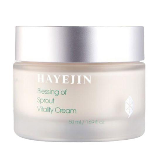 HAYEJIN Blessing of Sprout Vitality Cream 50ml | Madeca Cica Hydrating Brightening & Anti-Wrinkle Cream HAYEJIN Blessing of Sprout Vitality Cream 1