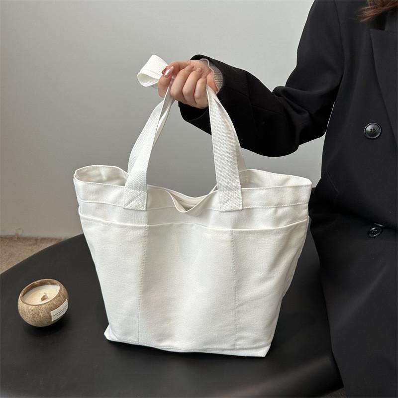 And Elegant Black White Tote Bag With Large Capacity For All Your Essentials Daily
