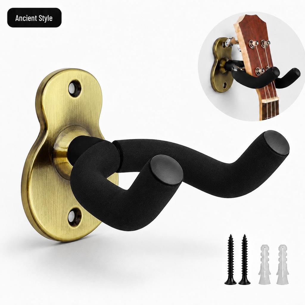Universal Bakelite Guitar & Ukulele Wall Mount Hook