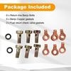 Fuel Return Banjo Connection Kit for Dodge Freightliner Cumm 12V 3.9L 5.9L