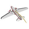Metal Aircraft Model Vintage Metal Airplane Model Tinplate Retro Airplane Toy for Collection