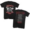 Motley Crue Theatre of Pain Welttournee 1986 Herren T-Shirt Heavy Metal Rockband