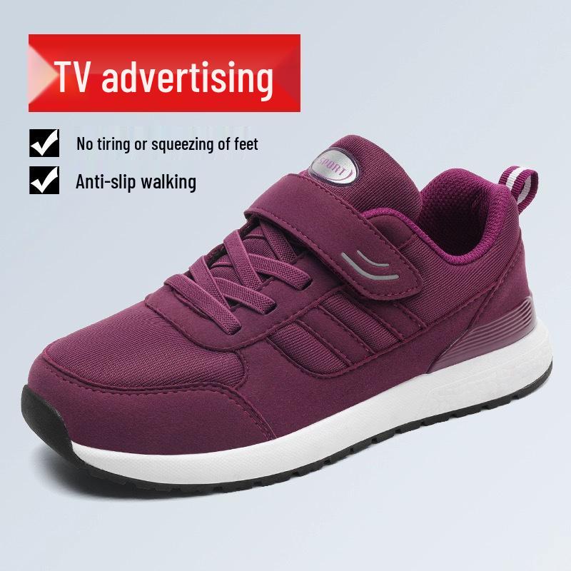 Soft Sole Non-Slip Walking Shoes for Men - Ideal for Spring & Autumn, Perfect for Middle-Aged & Elderly