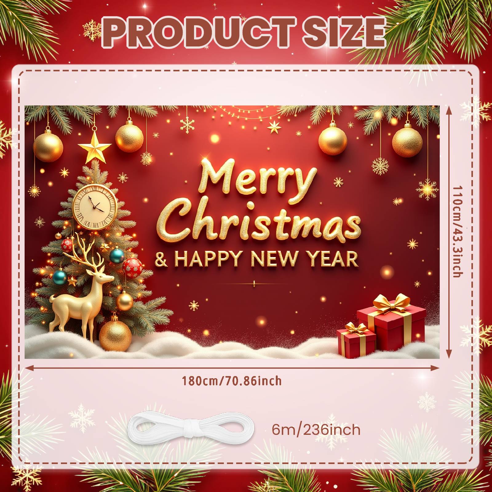 Holiday Event Display Christmas Tree New Year Display Happy New Year Background Winter Scene Christmas Banner For New Year Home